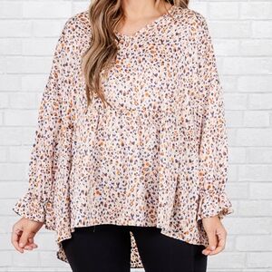 Floral Print Women's Top‎